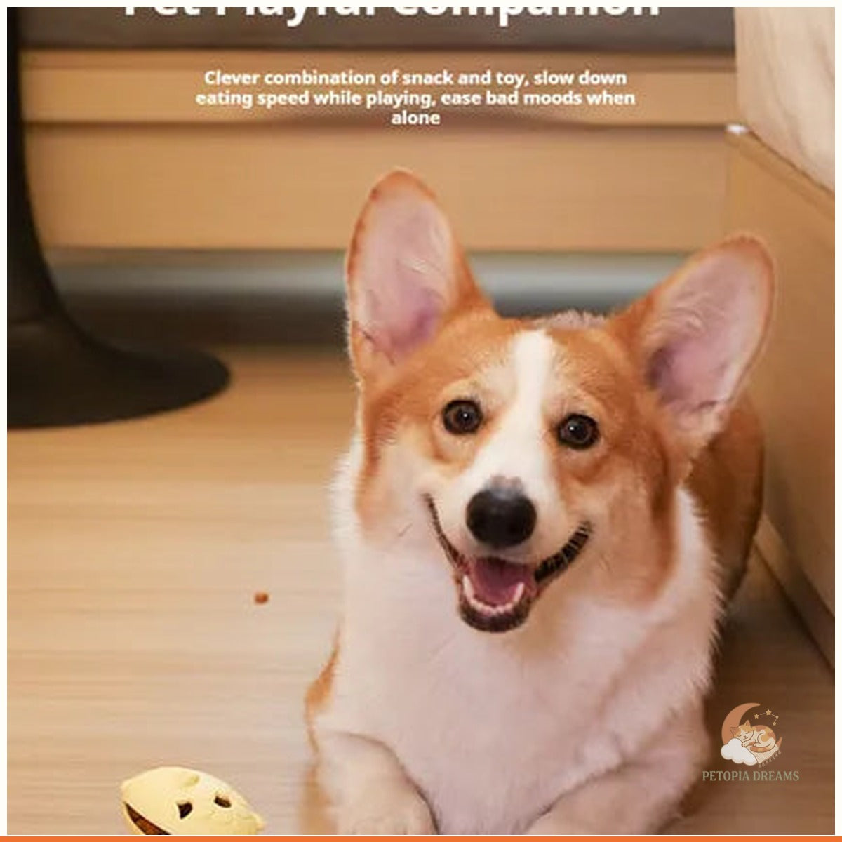 Fish Treat Dispenser Dog Toy — Slow Feeder & Boredom Buster | Petopia Dreams
