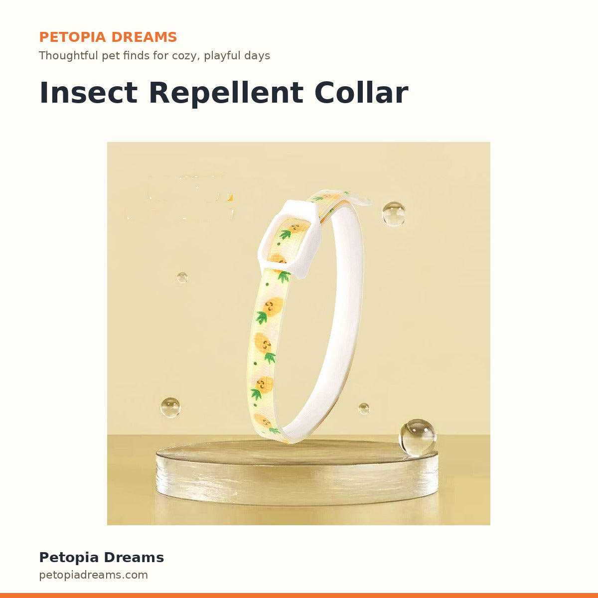 Insect Repellent Collar | Petopia Dreams