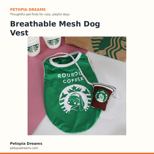 Breathable Mesh Dog Vest | Petopia Dreams