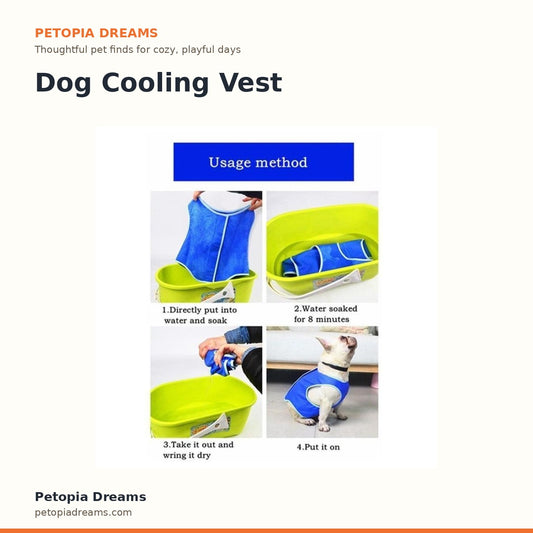 Dog Cooling Vest | Petopia Dreams