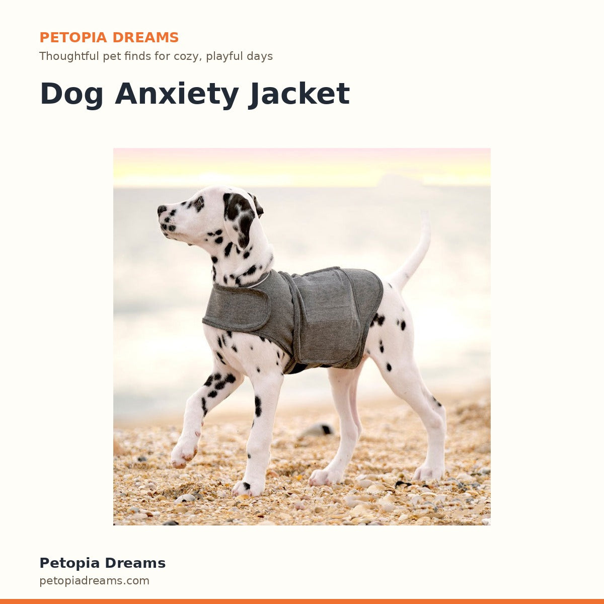 Dog Anxiety Jacket | Petopia Dreams