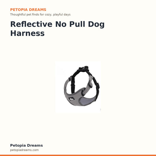 Reflective No Pull Dog Harness Vest | Petopia Dreams