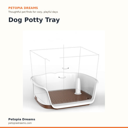 Dog Potty Tray | Petopia Dreams