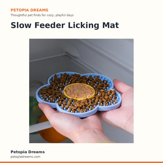 Slow Feeder Licking Mat | Petopia Dreams