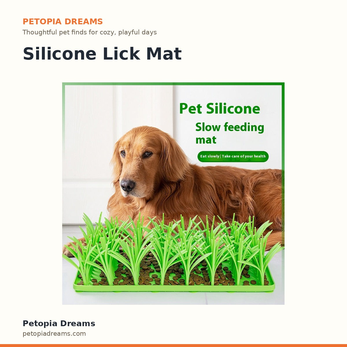 Silicone Lick Mat | Petopia Dreams