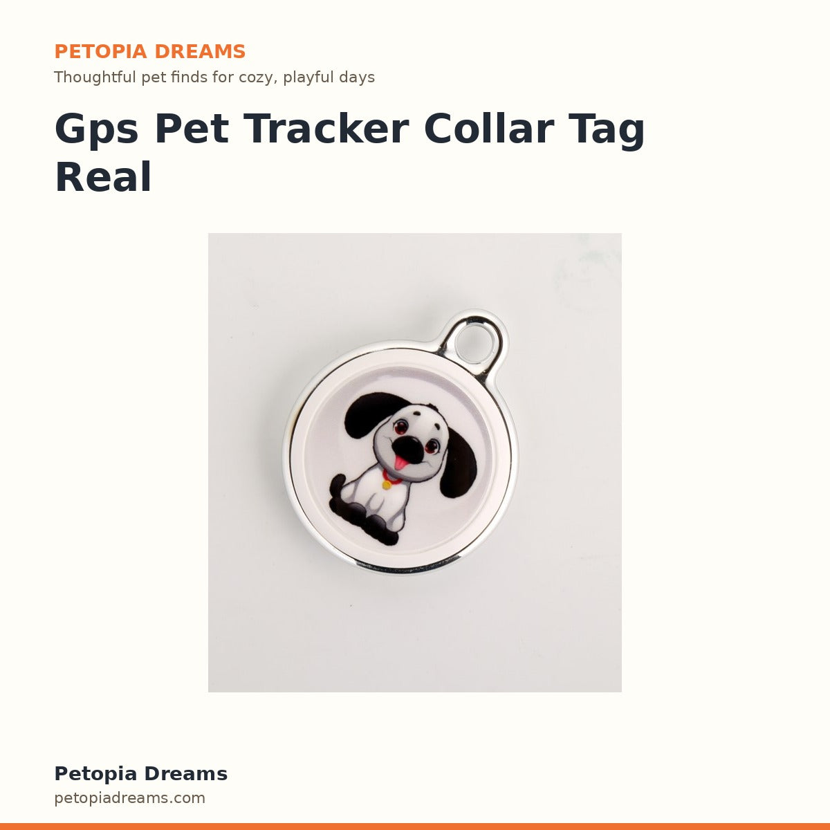 Gps Pet Tracker Collar Tag Real Time Anti Lost | Petopia Dreams