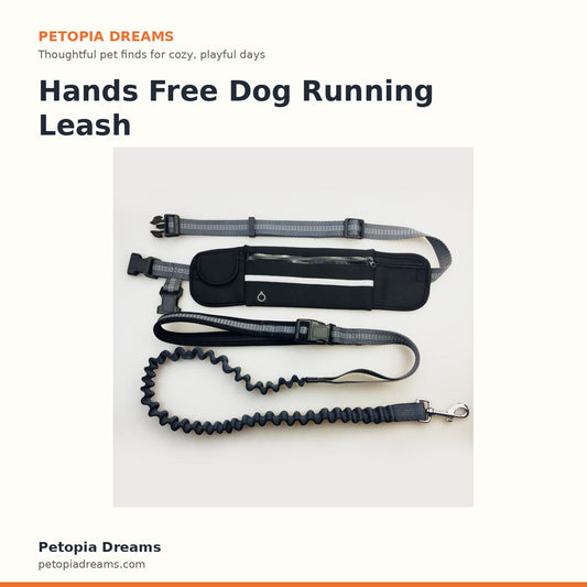 Hands Free Dog Running Leash | Petopia Dreams