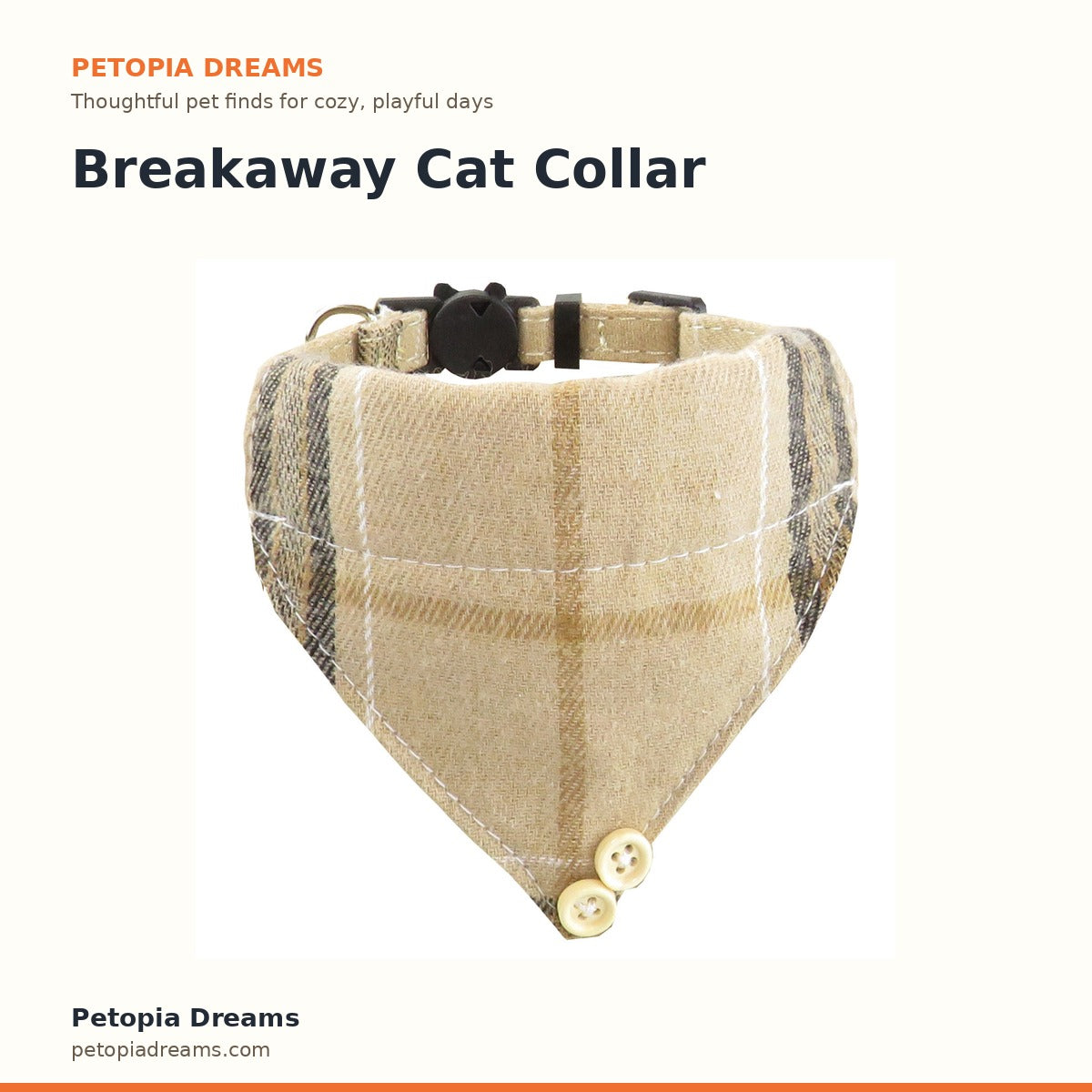 Breakaway Cat Collar | Petopia Dreams