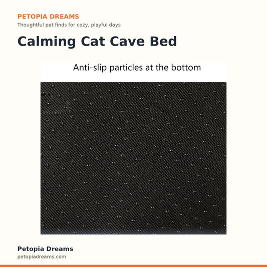 Calming Cat Cave Bed | Petopia Dreams