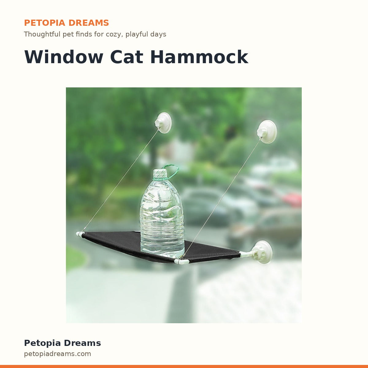 Window Cat Hammock | Petopia Dreams