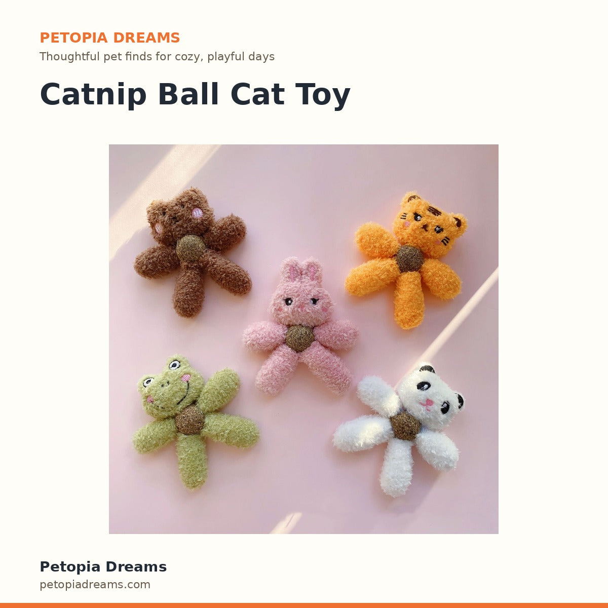 Catnip Ball Cat Toy | Petopia Dreams