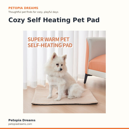 Cozy Self Heating Pet Pad | Petopia Dreams