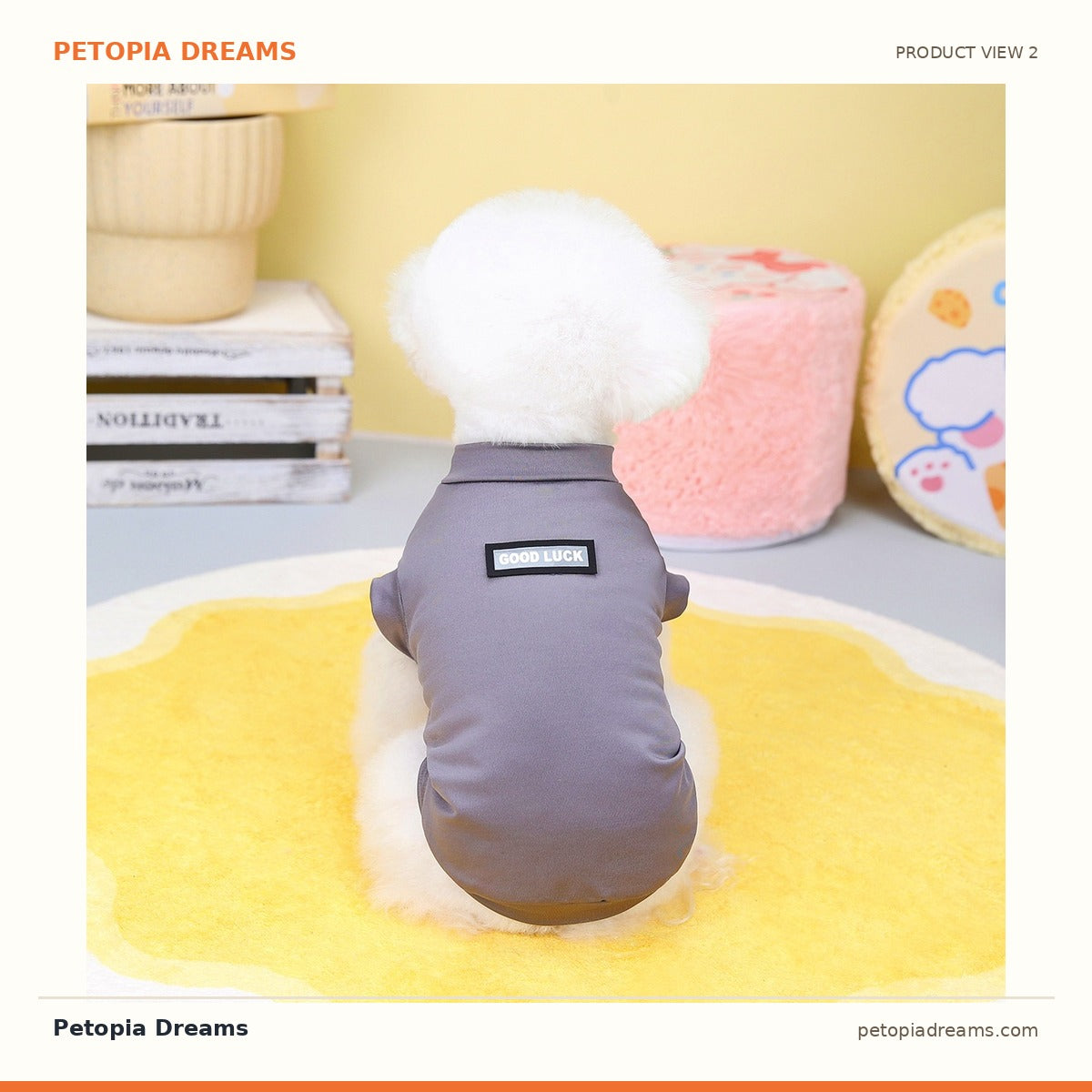 Additional product view of Quick-Dry Dog Sun Vest — Lightweight Sun-Shield Apparel | Petopia Dreams