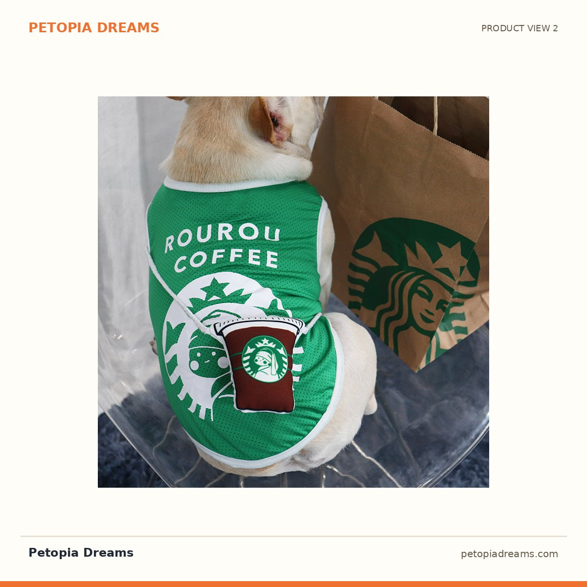 Additional product view of Breathable Mesh Dog Vest — Lightweight Summer Sunscreen Shirt | Petopia Dreams