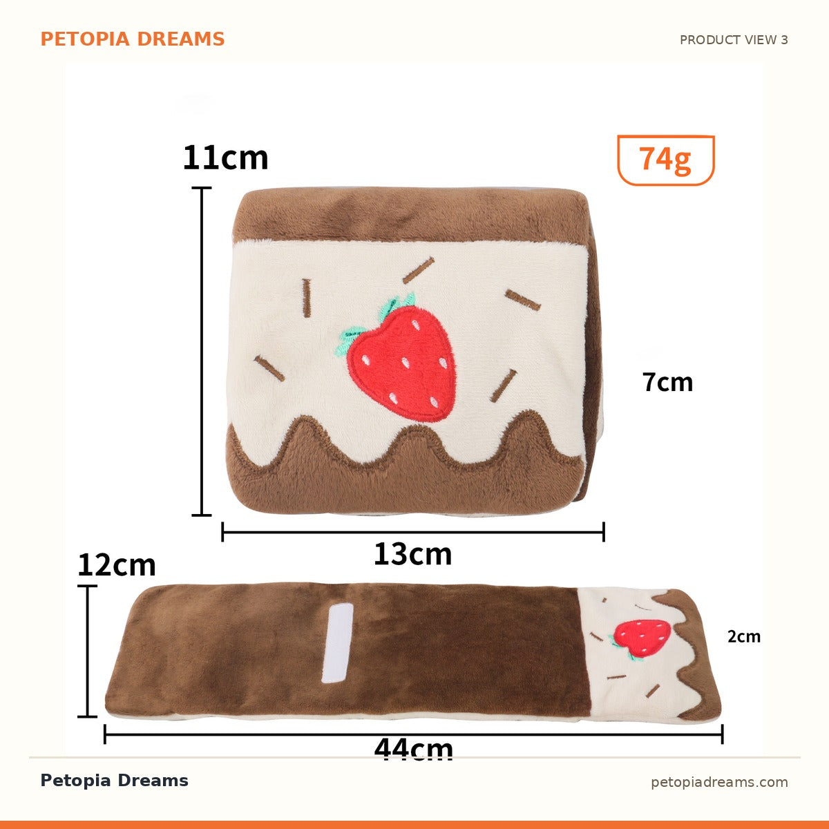 Additional product view of Snuffle Mat for Dogs: Slow Feeder & Sniffing Puzzle Toy | Petopia Dreams