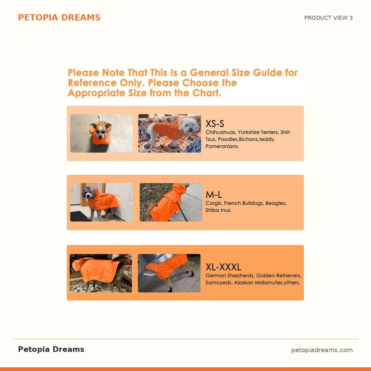 Additional product view of Hooded Dog Raincoat with Clear Visor Cap for Small Dogs | Petopia Dreams