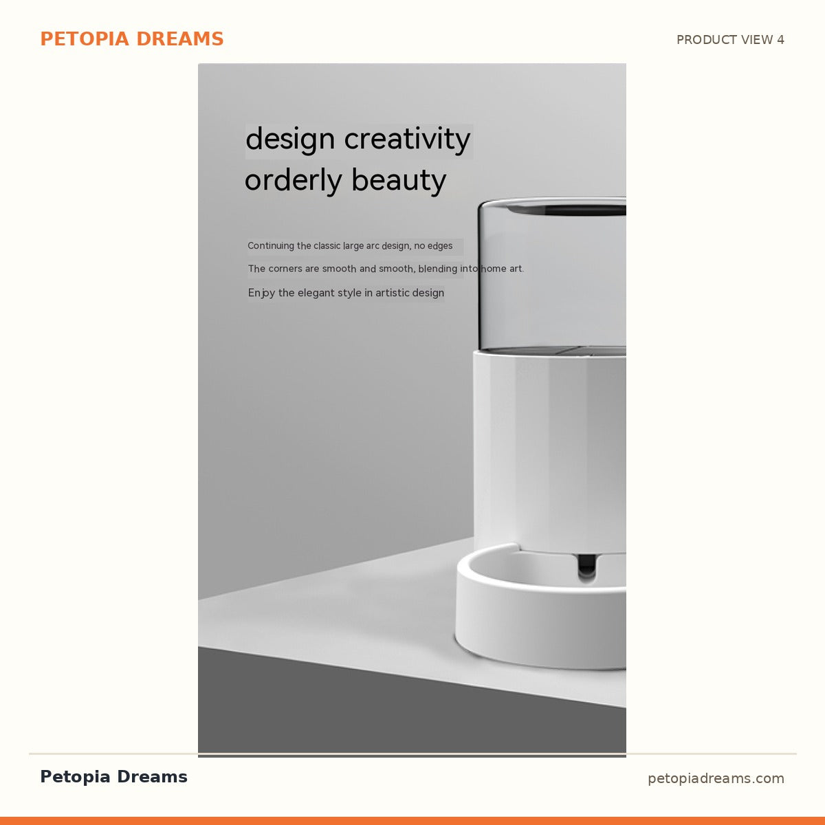 Additional product view of Cat Water Fountain & Feeder Set - Fresh Water, Anytime | Petopia Dreams