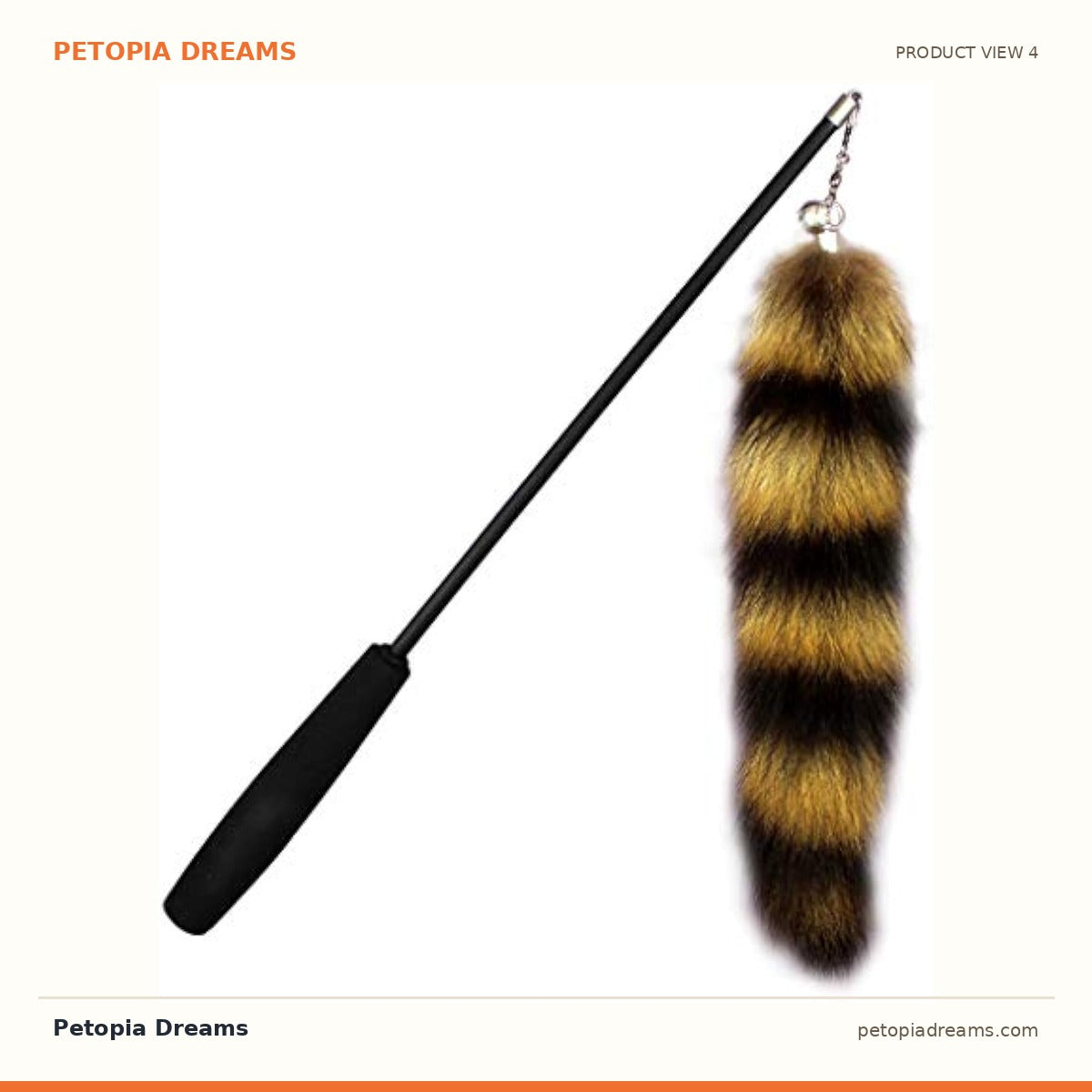 Additional product view of Interactive Cat Wand Teaser Toy for Playful Cats & Kittens | Petopia Dreams