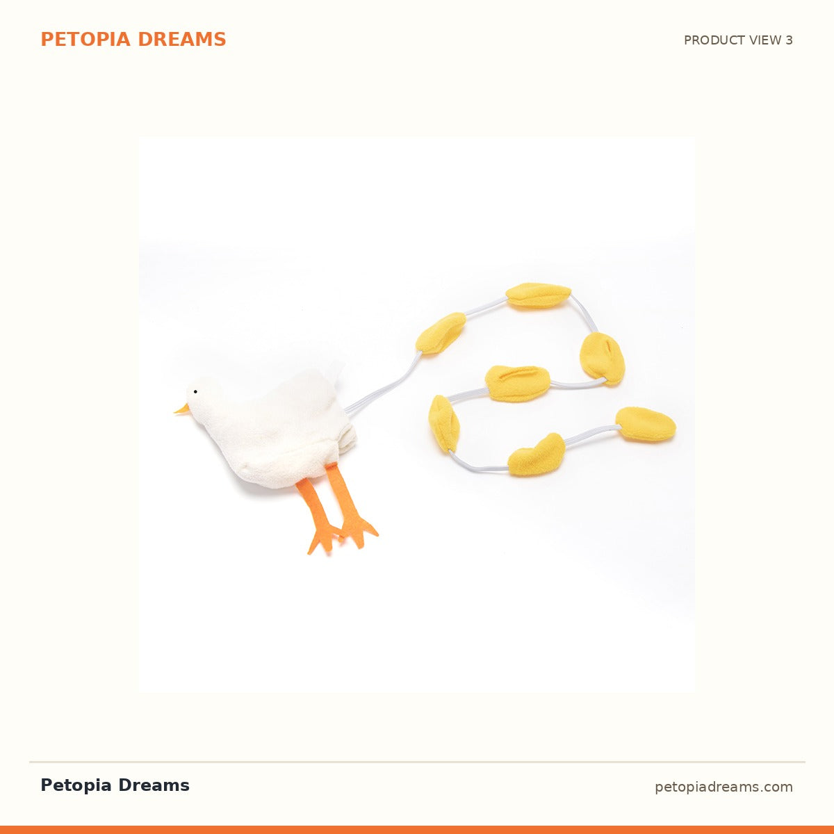 Additional product view of Duck Snuffle Foraging Toy for Dogs | Petopia Dreams