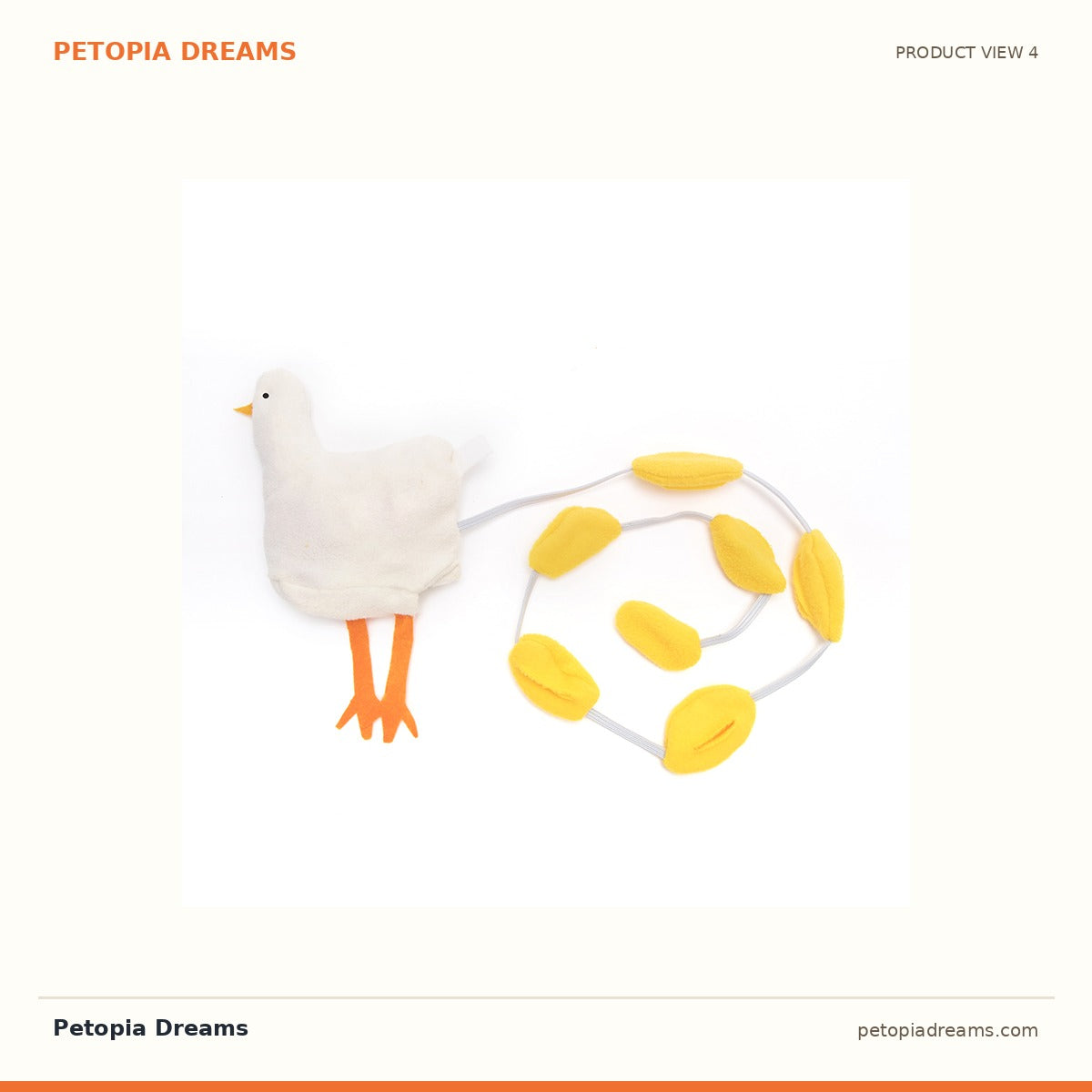 Additional product view of Duck Snuffle Foraging Toy for Dogs | Petopia Dreams