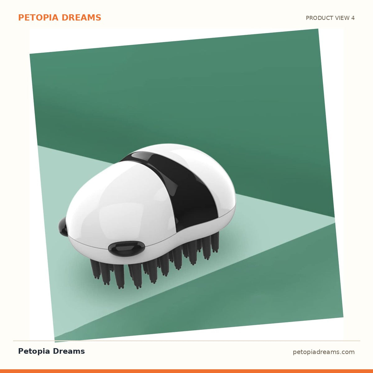 Additional product view of Soft Bath & Grooming Brush for Dogs and Cats | Petopia Dreams