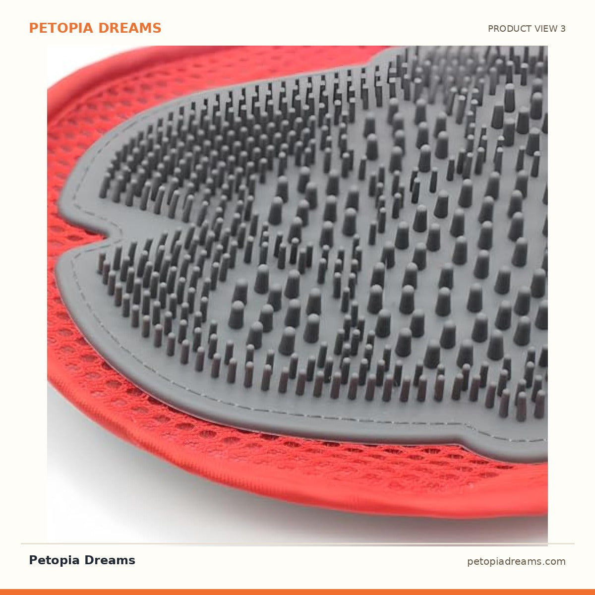 Additional product view of Pet Bathing & Hair Removal Grooming Glove | Petopia Dreams