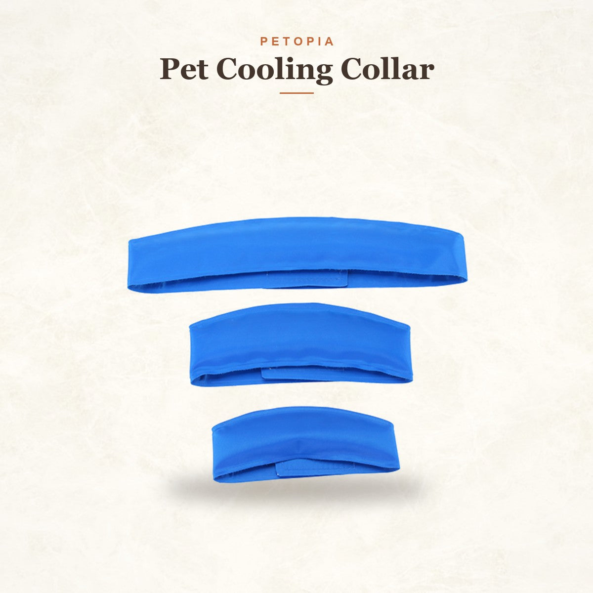 Pet Cooling Collar - Summer Heat Relief Gel Collar for Dogs & Cats