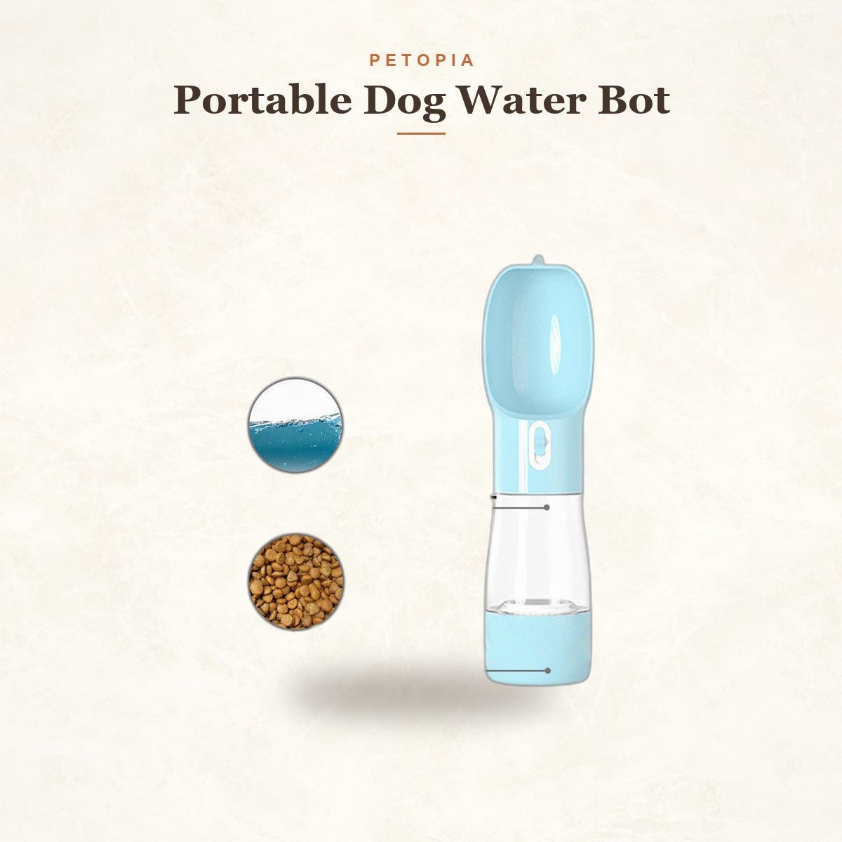 Portable Dog Water Bottle: Leak-Proof Travel Dispenser & Bowl