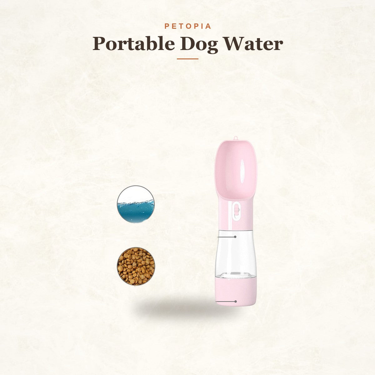 Portable Dog Water Bottle: Leak-Proof Travel Dispenser & Bowl
