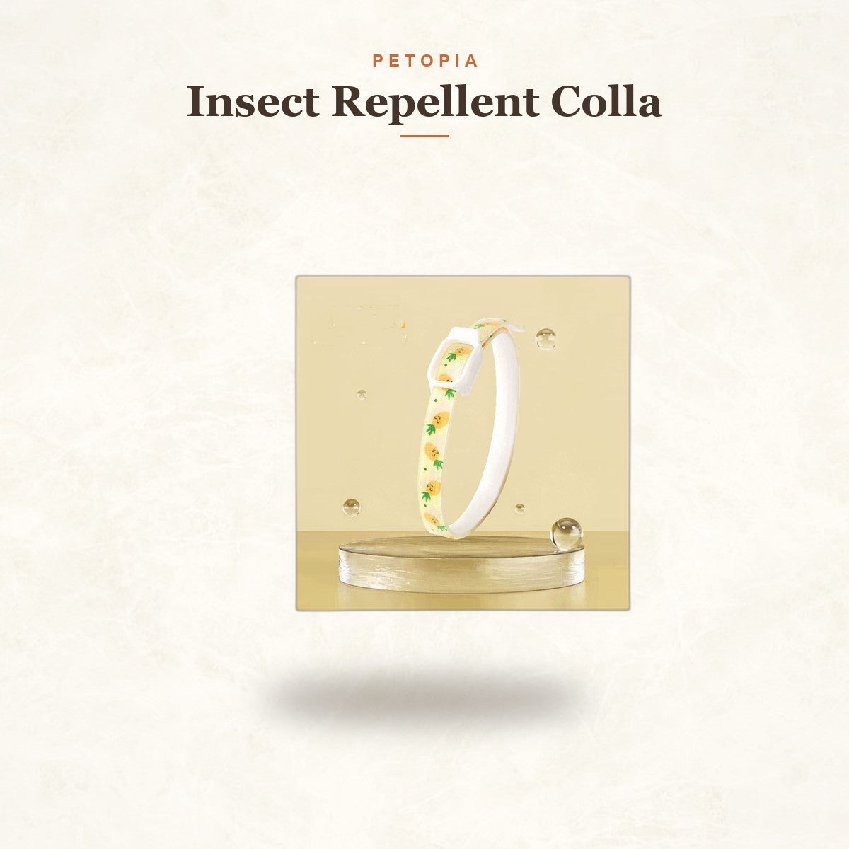 Insect Repellent Collar for Dogs & Cats — Adjustable