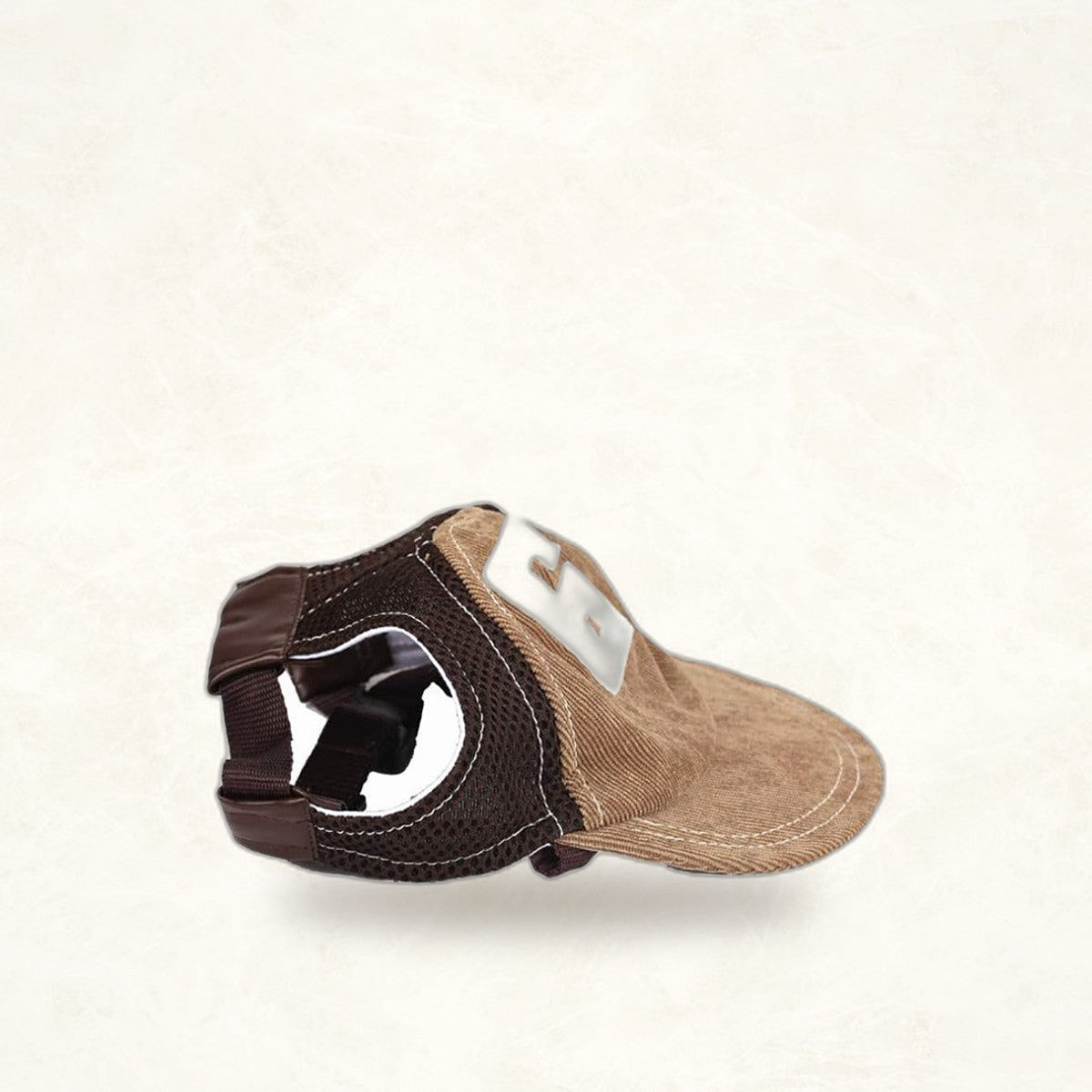 Corduroy Dog Hat — Breathable Sun Protection Cap for Pups - photo 2