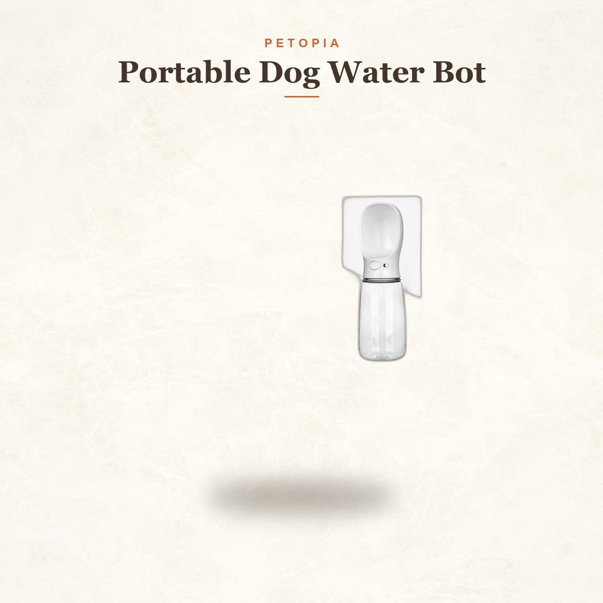 Portable Dog Water Bottle with Food Container for Travel