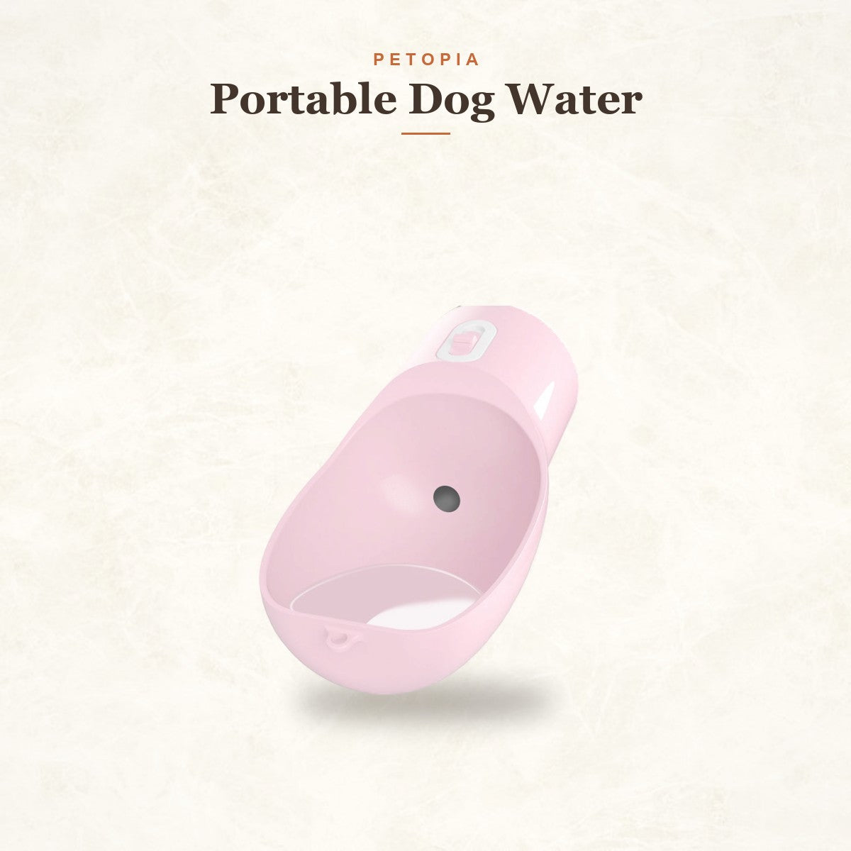 Portable Dog Water Bottle with Food Container for Travel