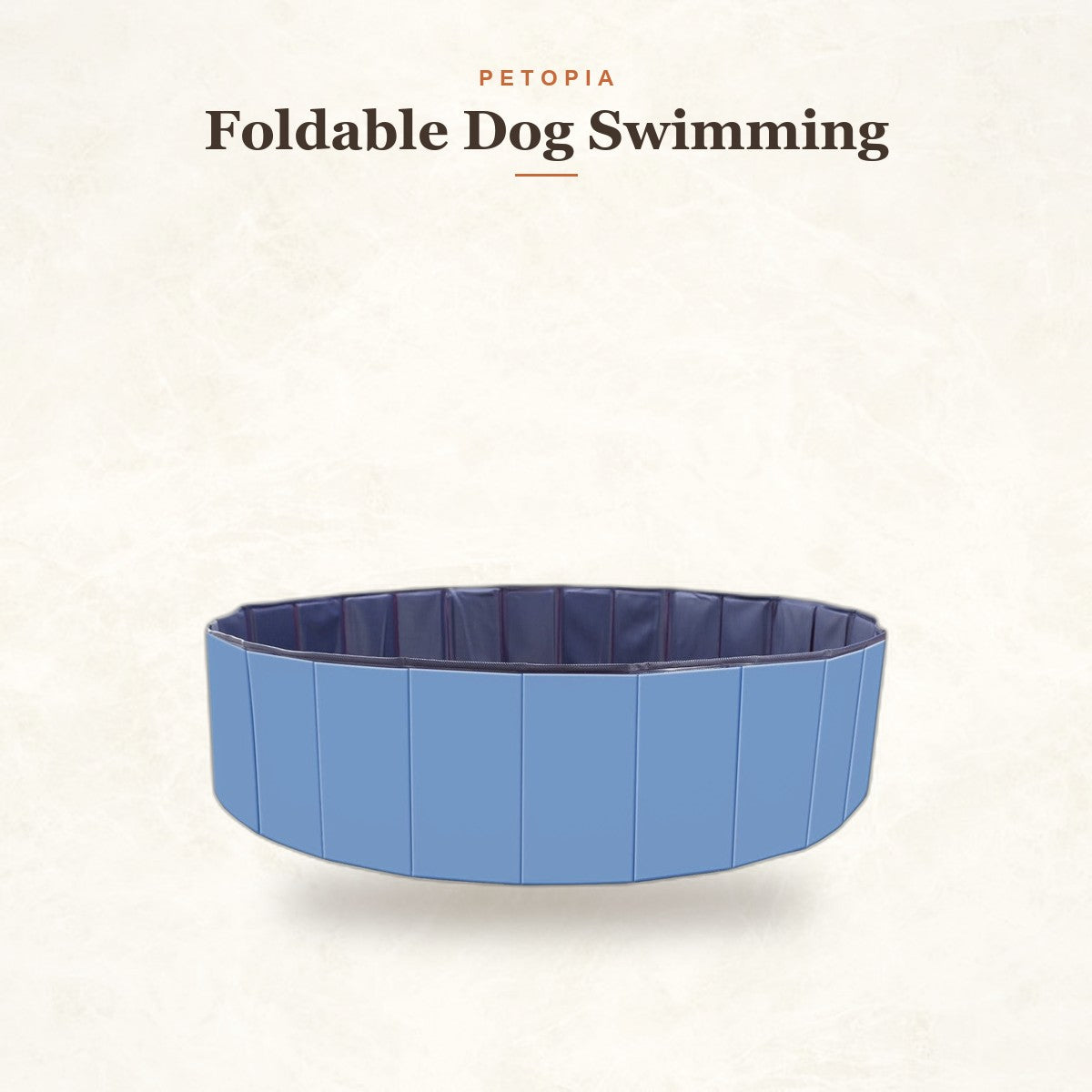 Foldable Dog Swimming Pool — Cooling Bath & Splash Tub for Pets