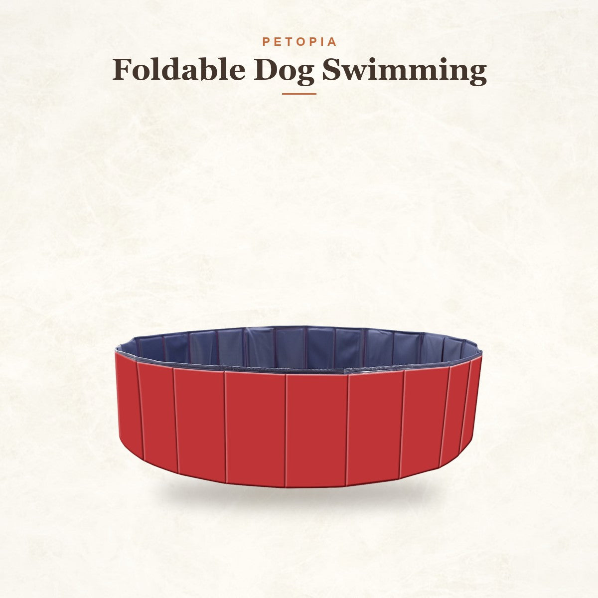 Foldable Dog Swimming Pool — Cooling Bath & Splash Tub for Pets