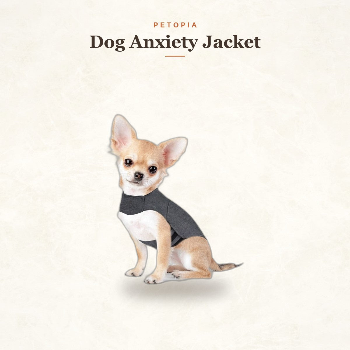 Dog Anxiety Jacket — Calming Warm Vest for Nervous Dogs