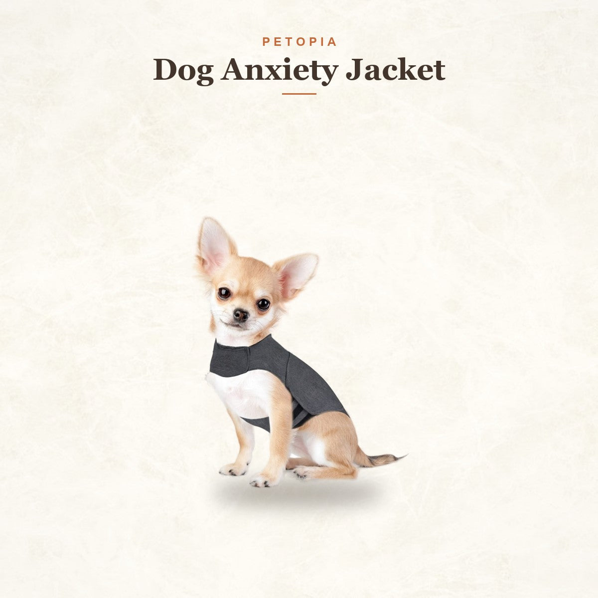 Dog Anxiety Jacket — Calming Warm Vest for Nervous Dogs