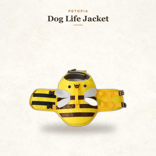Dog Life Jacket — Reflective Float Vest for Safe Swimming