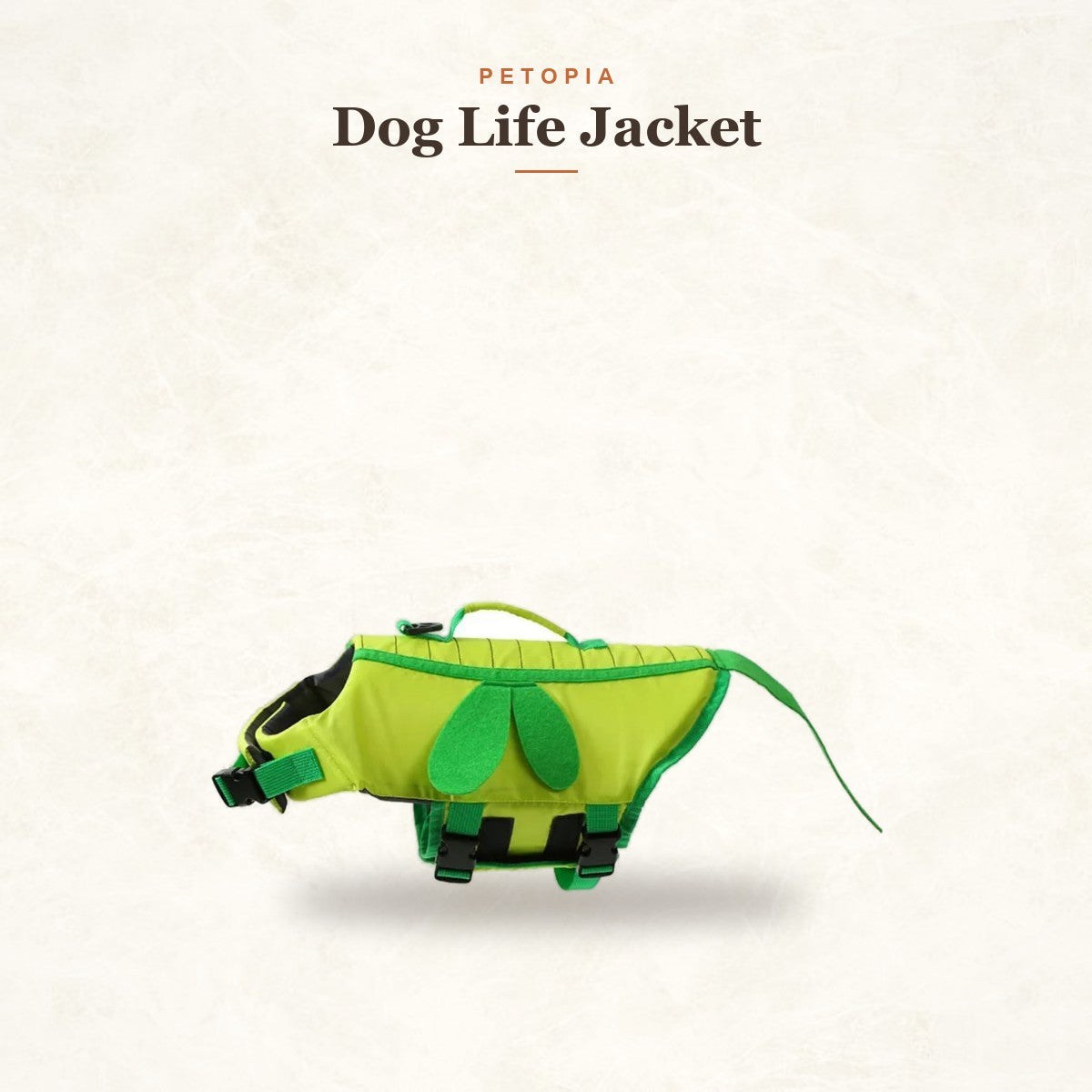 Dog Life Jacket — Reflective Float Vest for Safe Swimming