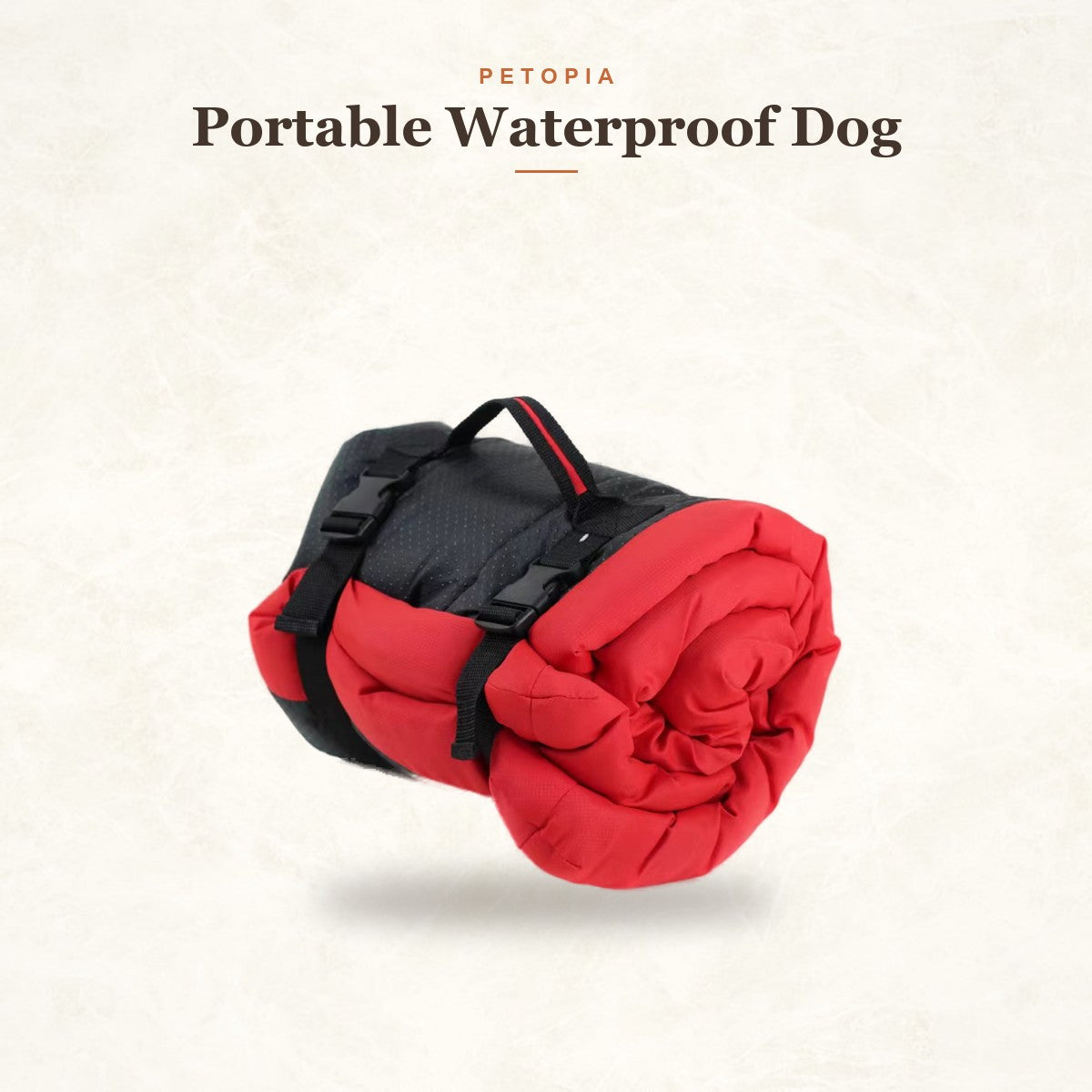 Portable Waterproof Dog Bed for Camping & Travel