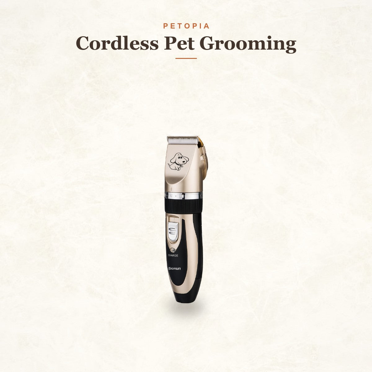 Cordless Pet Grooming Kit – Quiet Clippers for Dogs & Cats