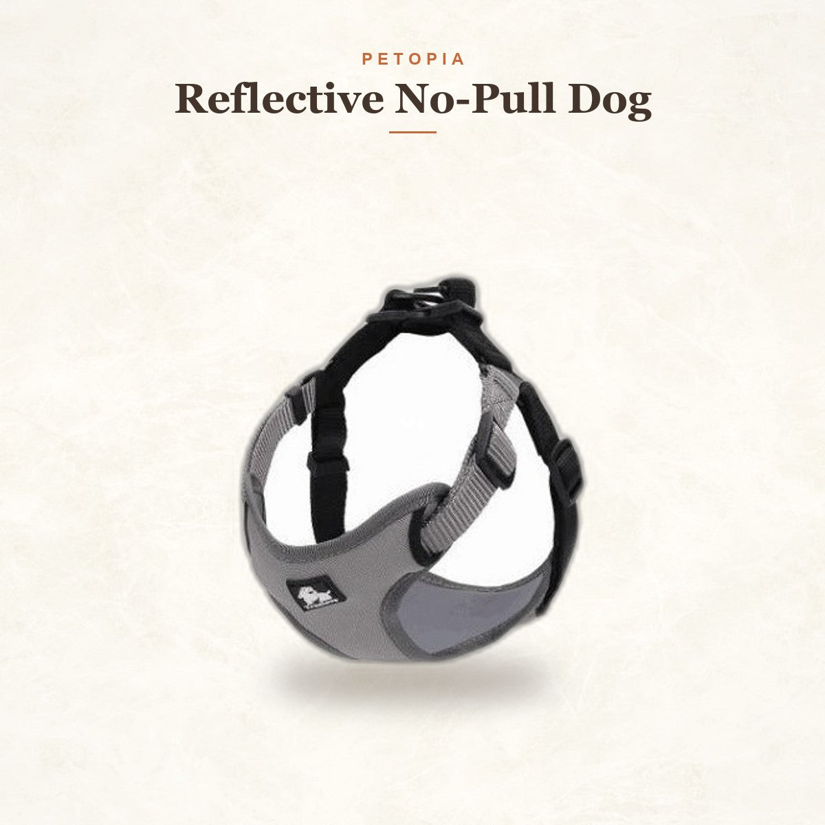 Reflective No-Pull Dog Harness Vest — Soft Padded Comfort