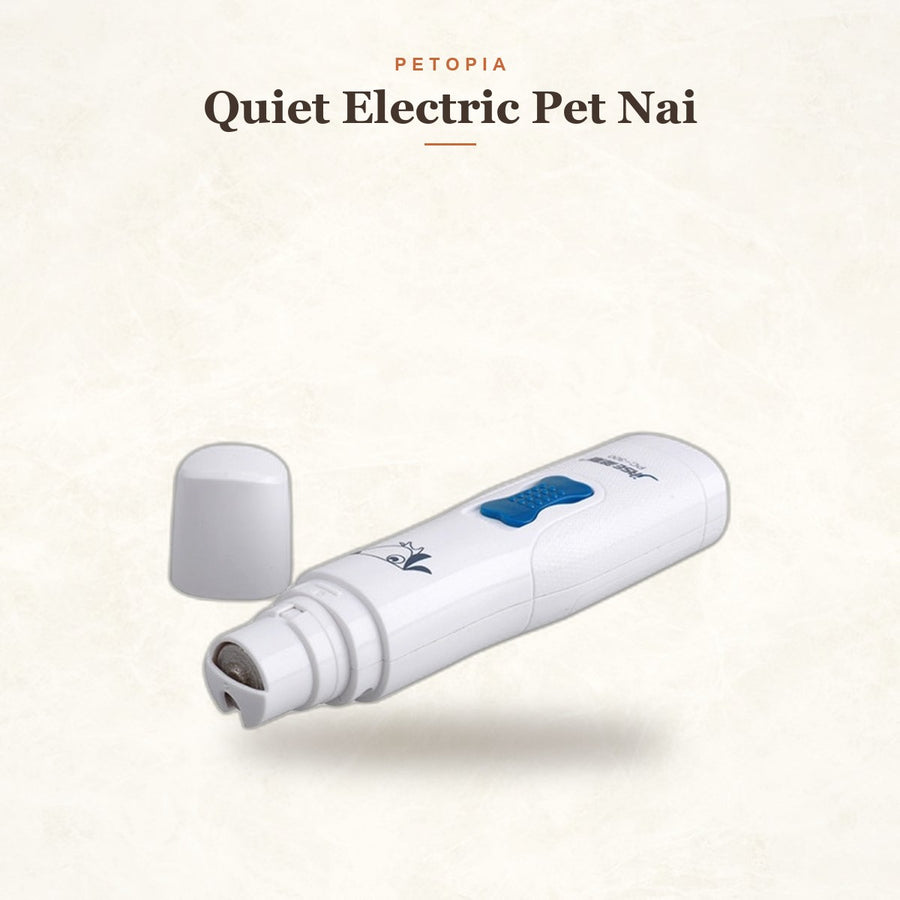 Quiet Electric Pet Nail Grinder for Dogs & Cats