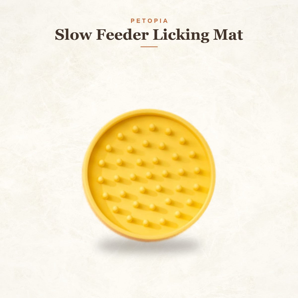 Slow Feeder Licking Mat for Dogs & Cats with Suction Cups