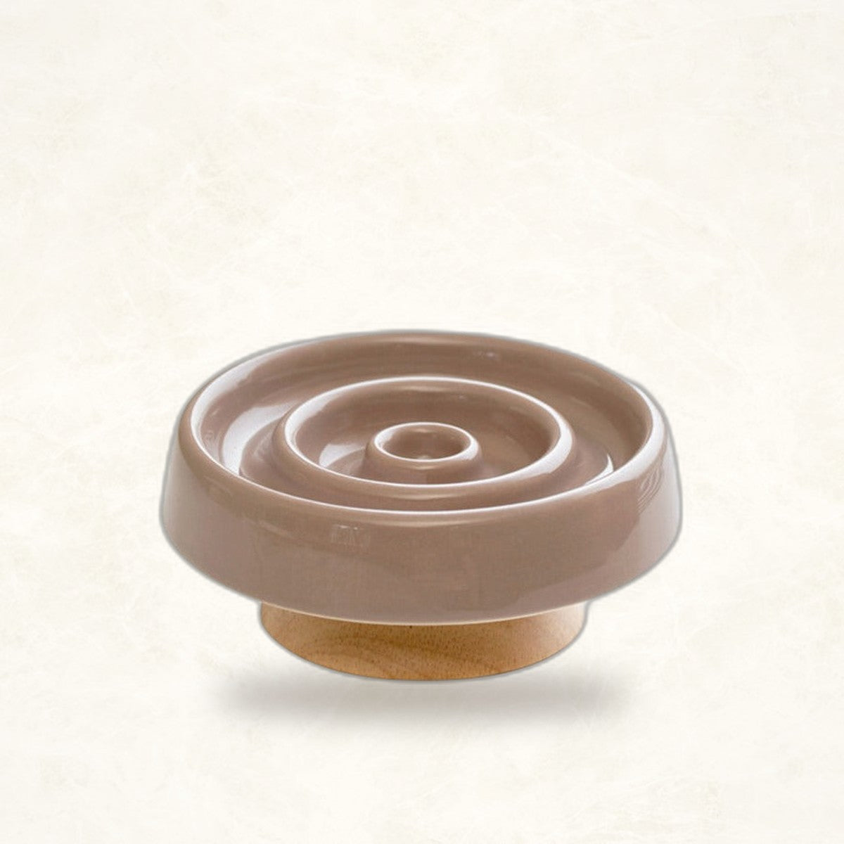 Ceramic Slow Feeder Bowl for Dogs & Cats — Anti-Gulp Maze - photo 3