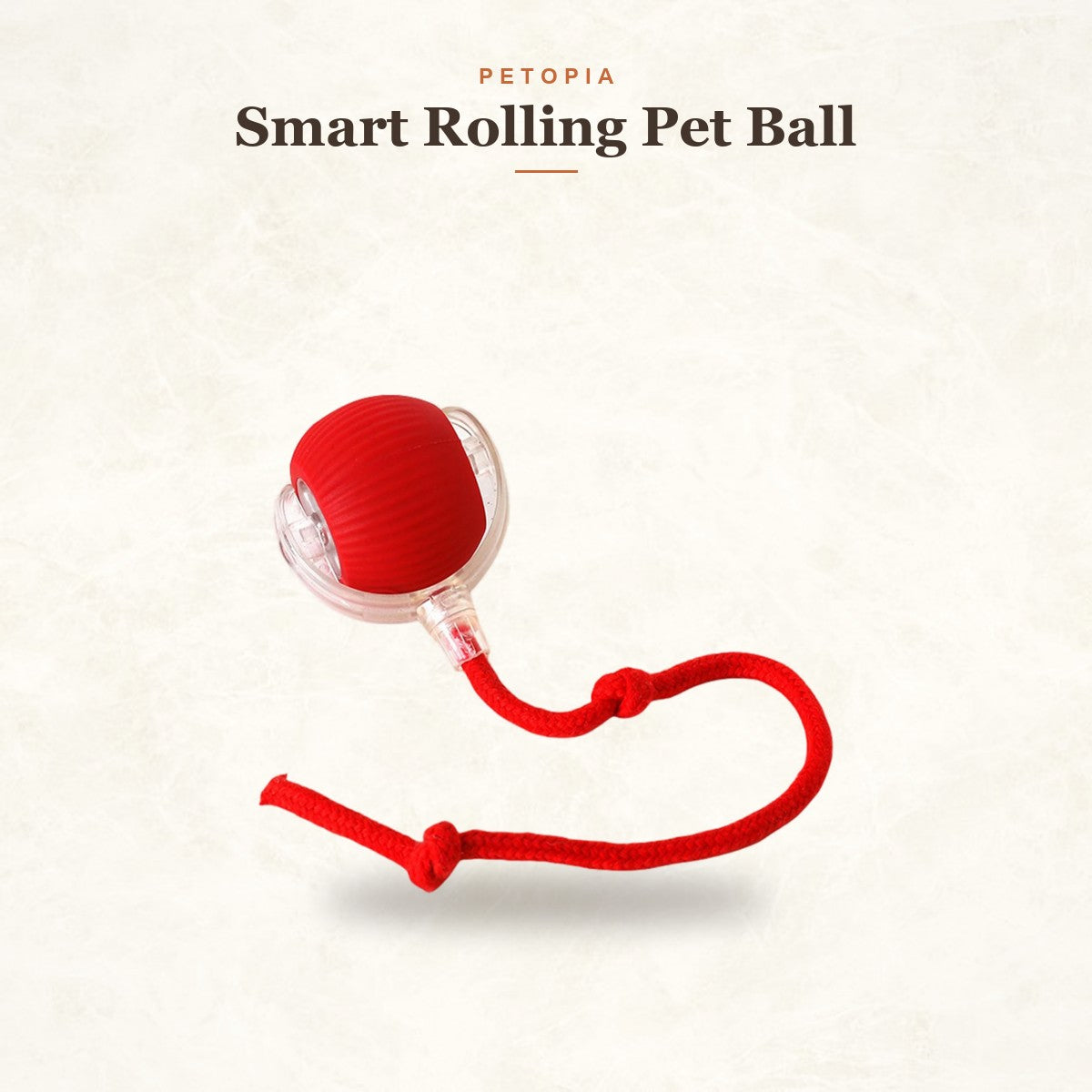 Smart Rolling Pet Ball: Self-Moving Toy for Cats & Dogs