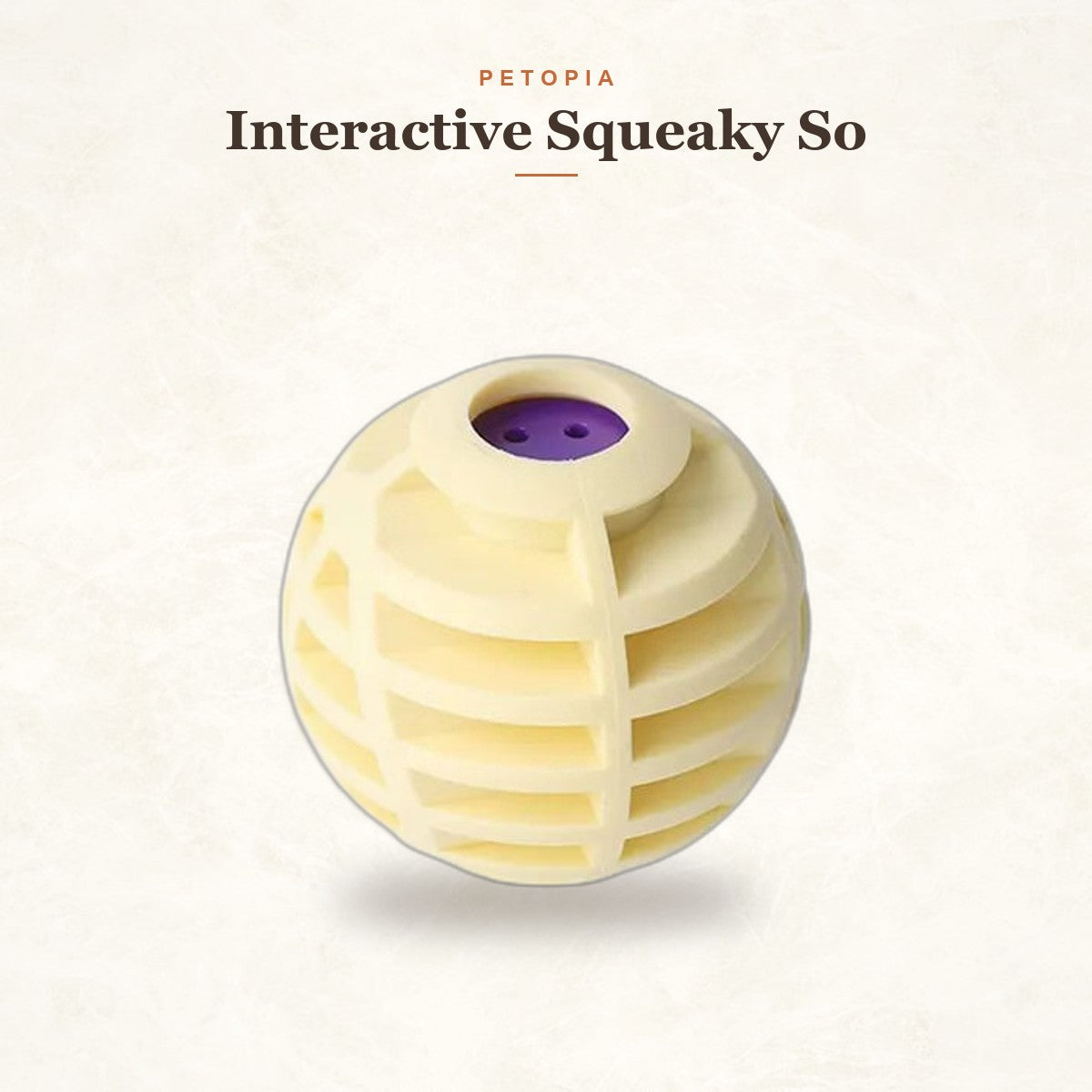 Interactive Squeaky Sound Ball for Dogs & Cats
