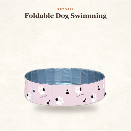 Foldable Dog Swimming Pool & Bathing Tub for Indoor & Outdoor