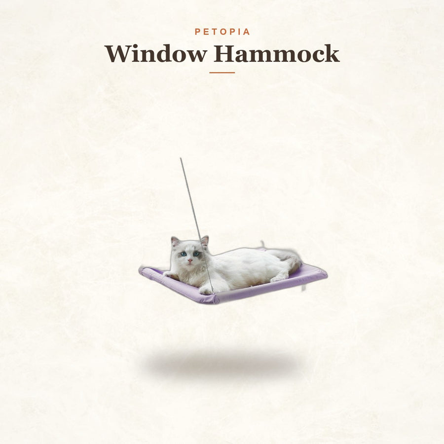 Cat Window Hammock with Suction Cups — Sunny Perch Bed