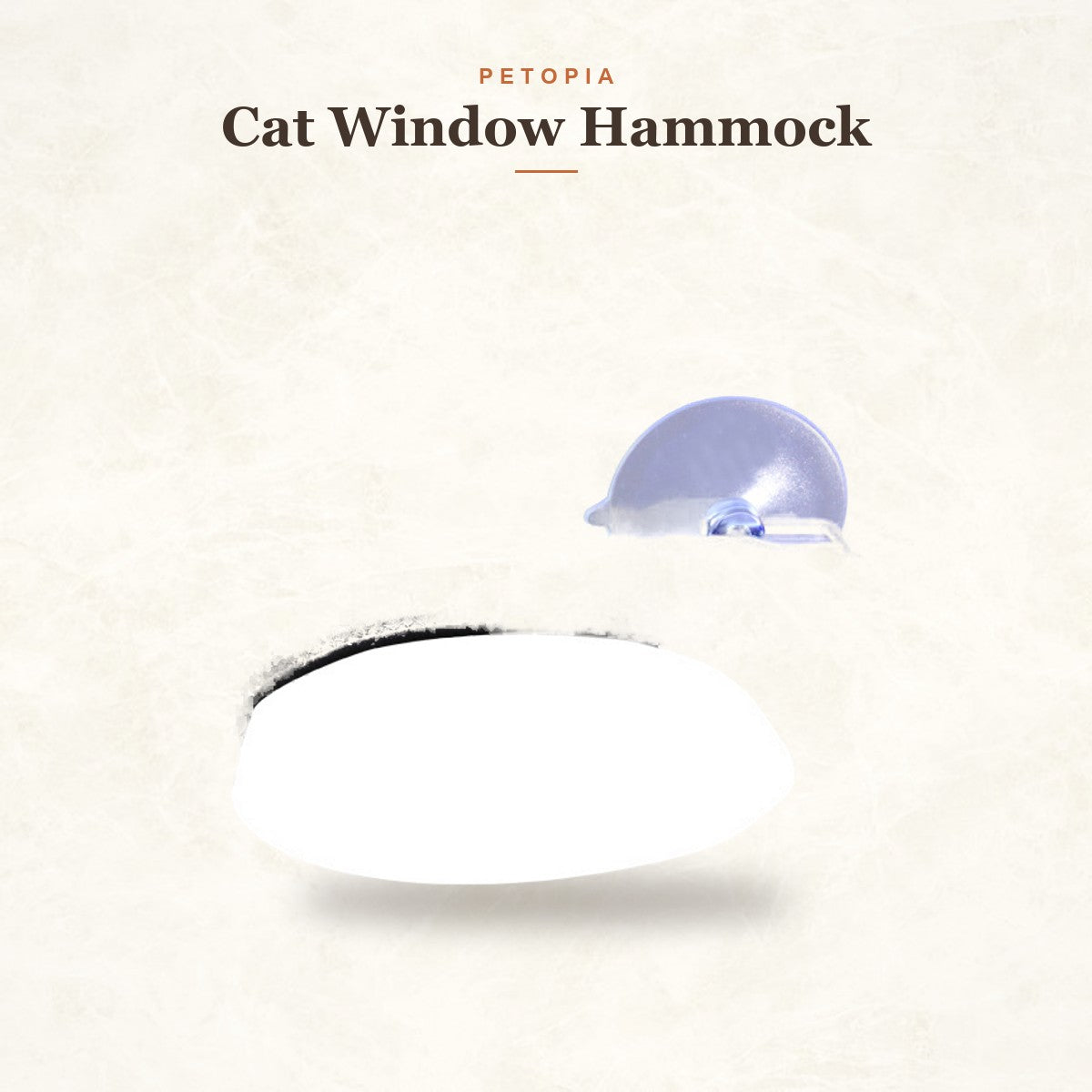 Cat Window Hammock - Suction Cup Perch for Indoor Cats
